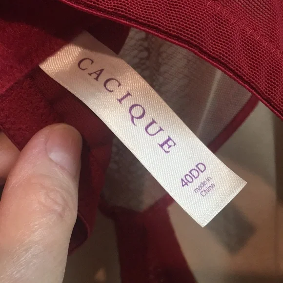 NWOT RED NET BRA❤️‍🔥 - Picture 7 of 8